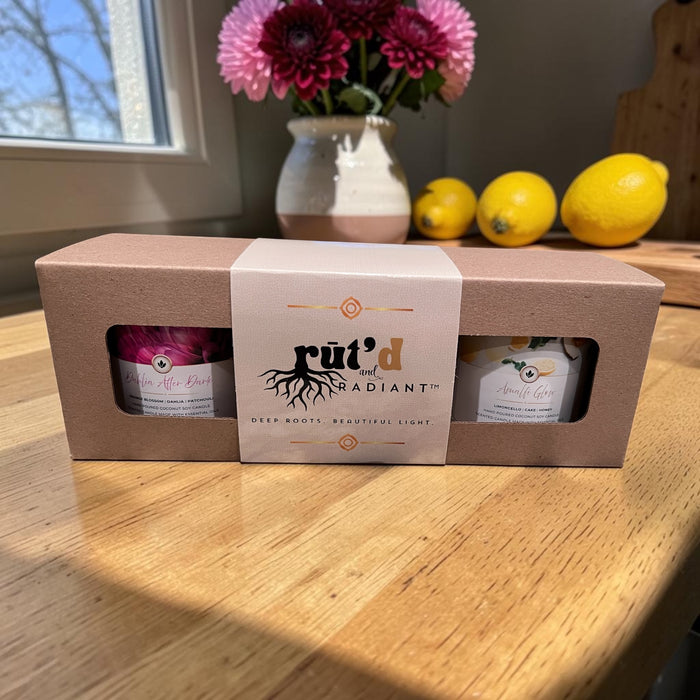 RŪT'D & RADIANT | SIGNATURE 3-CANDLE SET